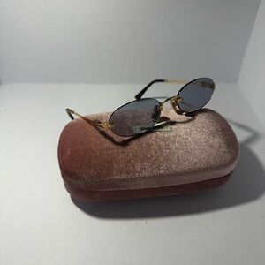 Miu Miu A54S Oval Logo Sunglasses